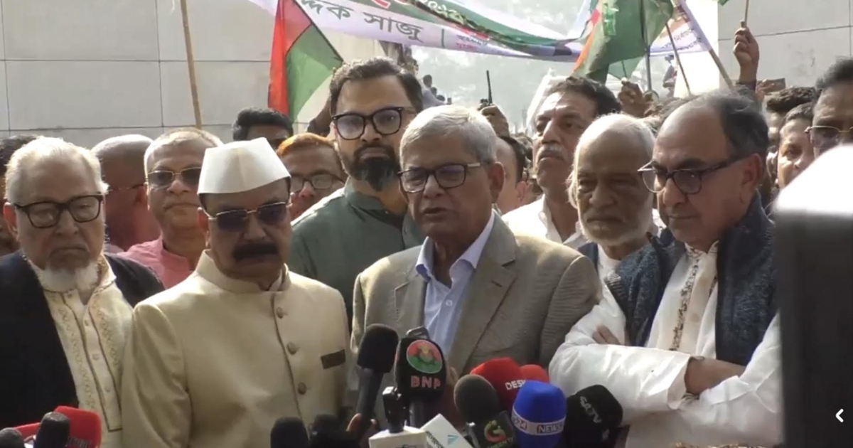 বাংলাদেশের স্বাধীনতার শত্রুরা আবার মাথাচাড়া দিয়ে উঠতে চায় : মির্জা ফখরুল