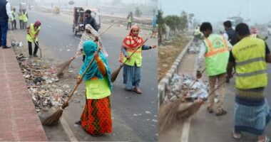 ৩০০ ফিট সমাবেশস্থল থেকে ১৪৮ টন বর্জ্য অপসারণ করেছে ঢাকা উত্তর সিটি কর্পোরেশন