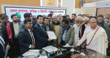 কুমিল্লায় ১১টি আসনে১১৪ টি মনোনয়নপত্র দাখিল