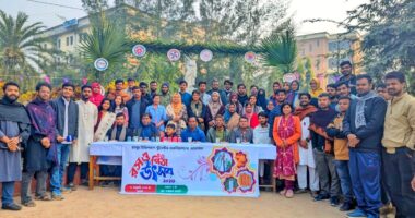 গ্রামীণ সংস্কৃতিকে পুনরুজ্জীবিত করতে নজরুল বিশ্ববিদ্যালয়ে রস ও পিঠা উৎসব