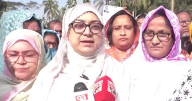 স্বামীর জন্য ভোটের মাঠে বাবর পত্নী