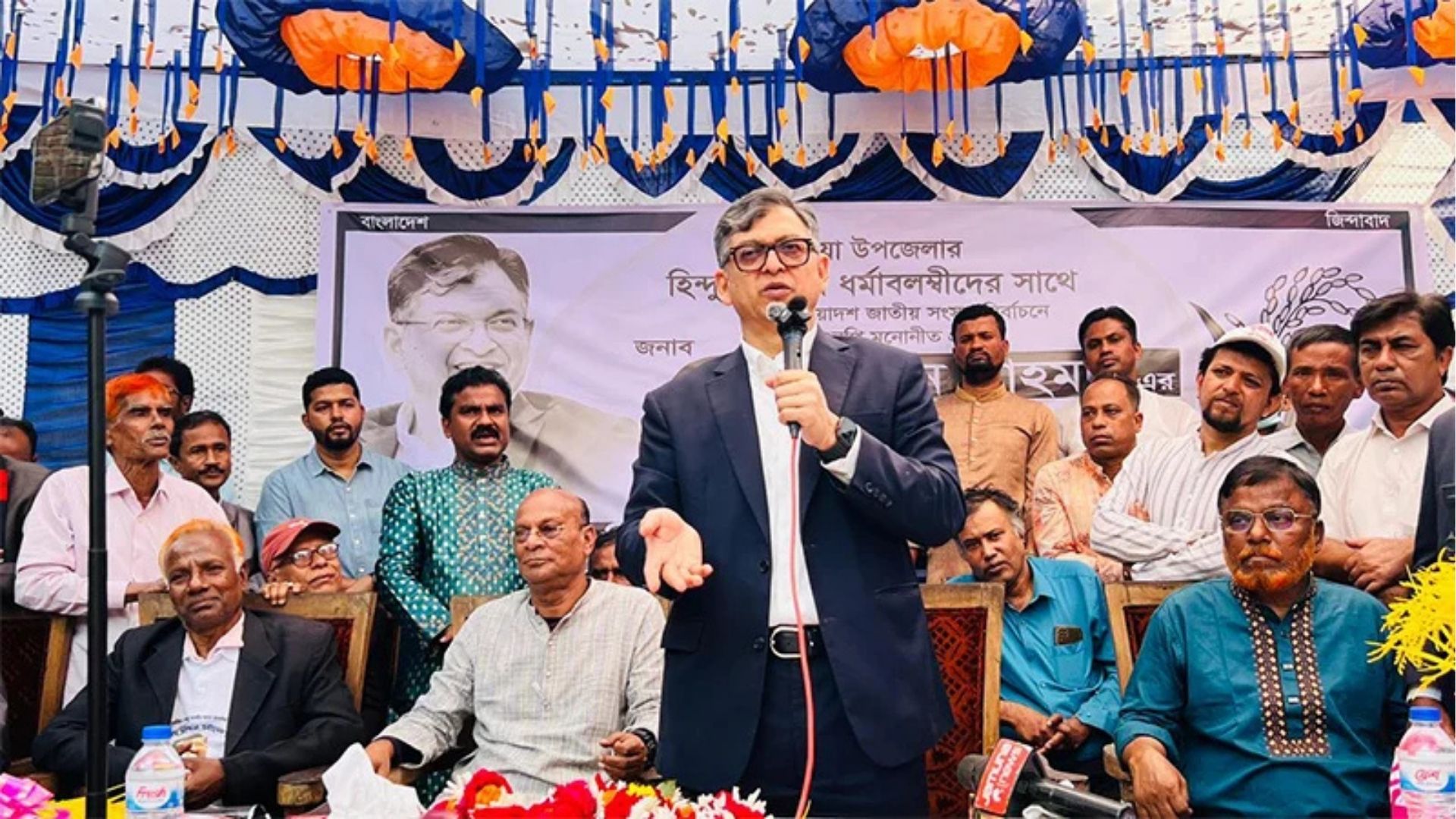 একাত্তরে হিন্দুদের নির্যাতনকারীরাই নবরূপে ফিরে নির্বাচনে দাঁড়িয়েছে: সালাহউদ্দিন