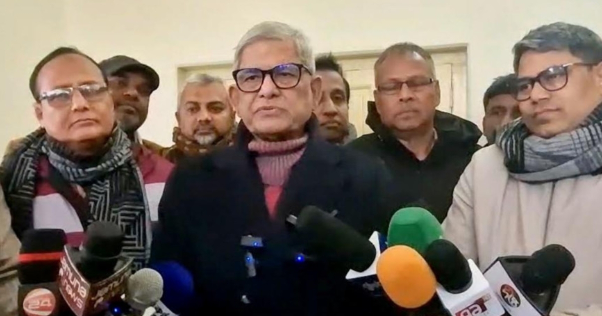 বিশ্ববিদ্যালয়ের নির্বাচনি ফলাফল জাতীয় নির্বাচনে কোনো প্রভাব ফেলবে না : মির্জা ফখরুল