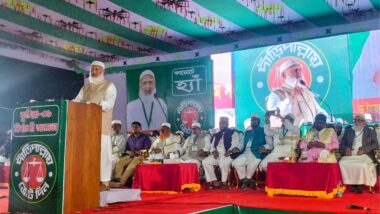 নিজের ছাড়া অন্যের ভোটের দিকে হাত বাড়াবেন না : জামায়াত আমির