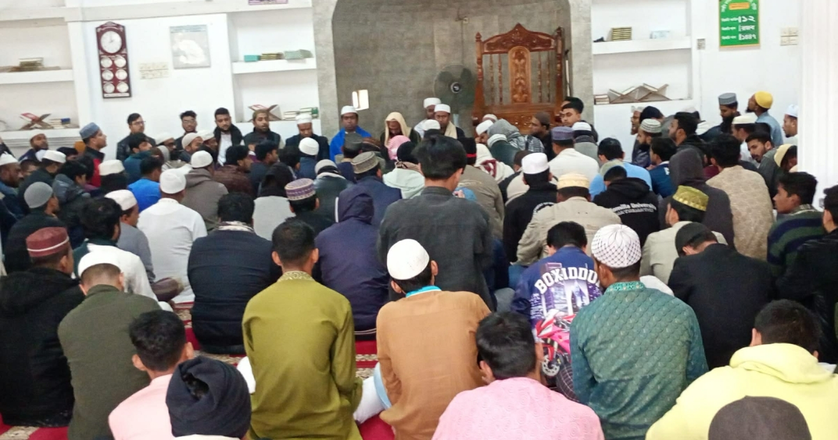 বেগম খালেদা জিয়ার মাগফিরাত কামনায় কুবি শাখা ছাত্রদলের দোয়া মাহফিল