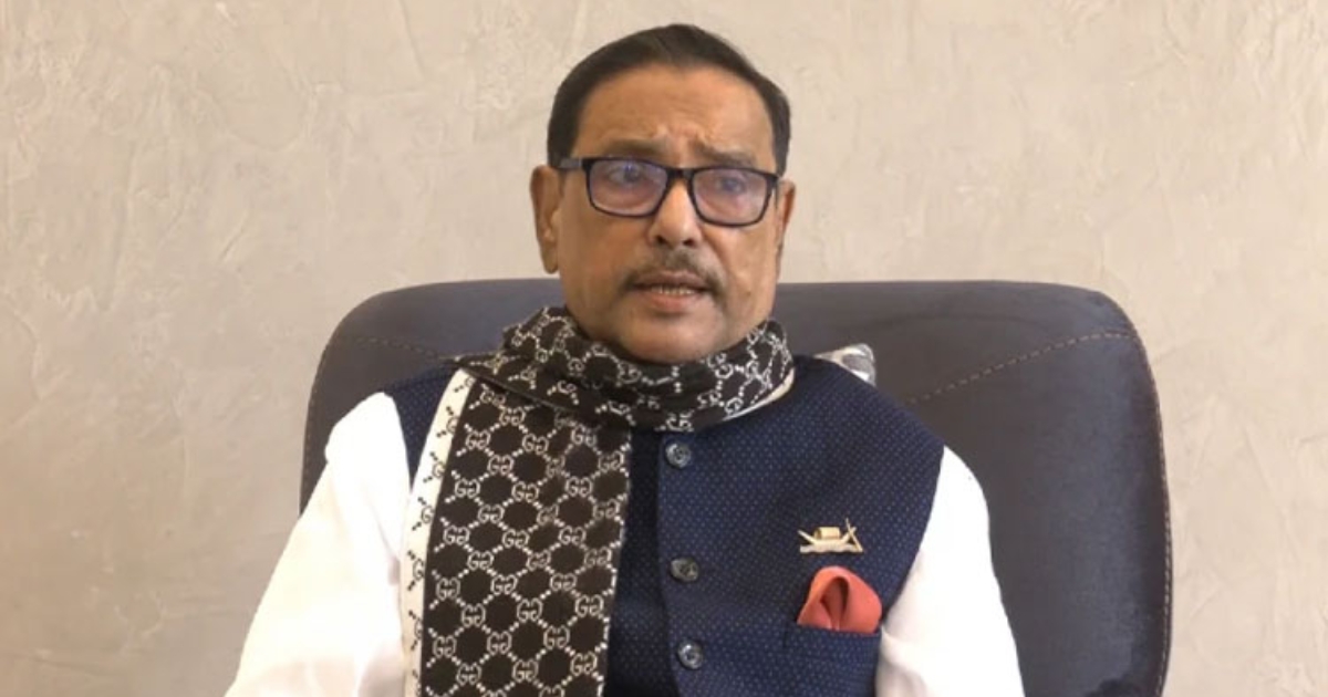 হাসপাতাল থেকে ছাড়া পেয়ে গোপন স্থানে ওবায়দুল কাদের