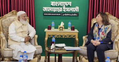 জামায়াত আমিরের সঙ্গে ইইউর প্রতিনিধি দলের সাক্ষাৎ