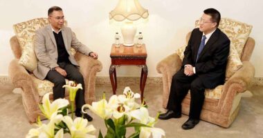 তারেক রহমানের সঙ্গে চীনের রাষ্ট্রদূতের সৌজন্য সাক্ষাৎ