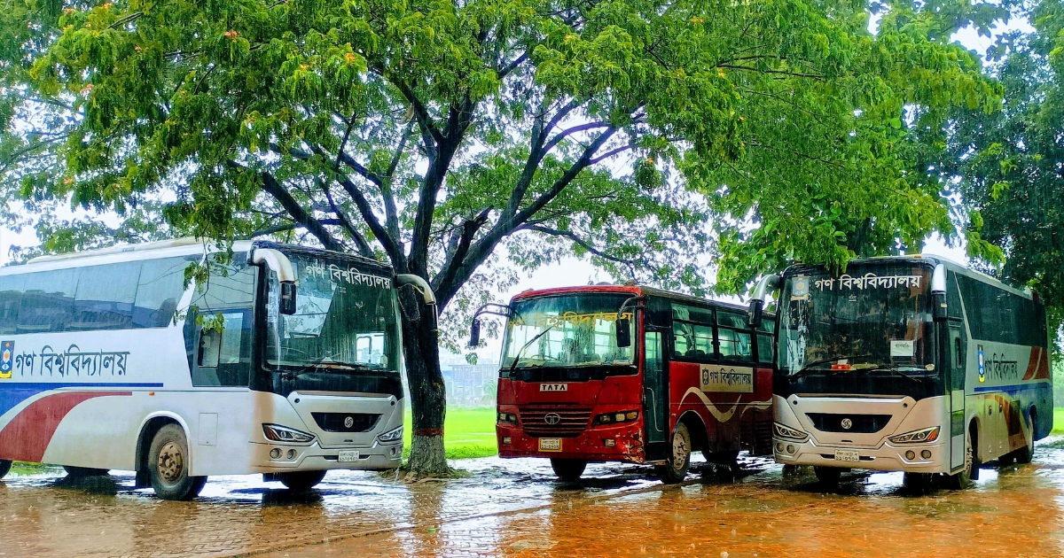 শিক্ষার্থীদের যাতায়াত সুবিধায় গবিতে চালু হচ্ছে বহুল প্রতীক্ষিত বাস সেবা