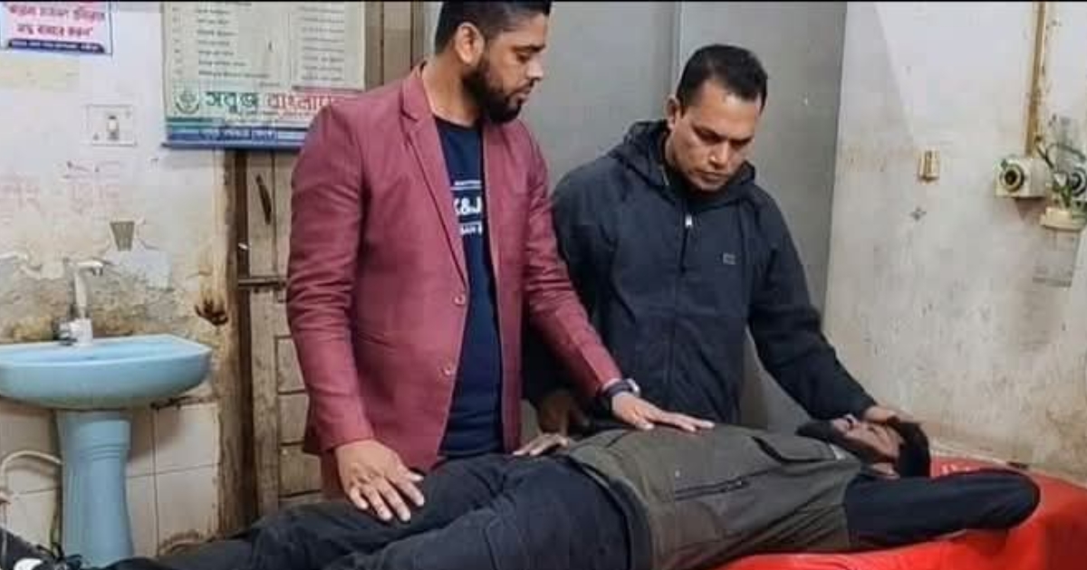 লক্ষ্মীপুরে সাংবাদিকের ওপর হামলা ,আটক দুই