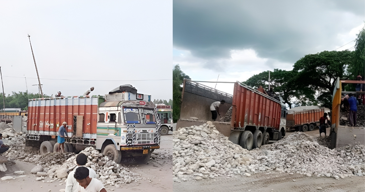 সীমানার বাইরে পণ্য খালাস, ঝুঁকিতে বুড়িমারী স্থলবন্দরের পরিবেশ ও নিরাপত্তা