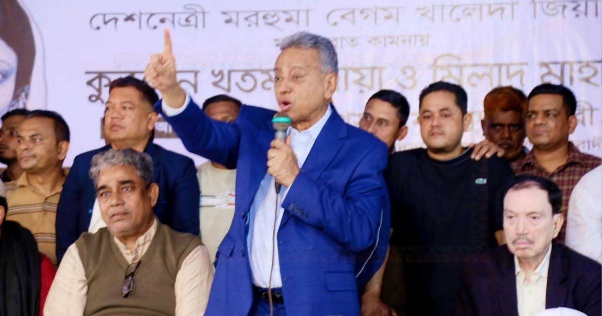 কেউ চাঁদাবাজি-মাস্তানি করলে এখনই বিএনপি থেকে বের হয়ে যান : আমির খসরু