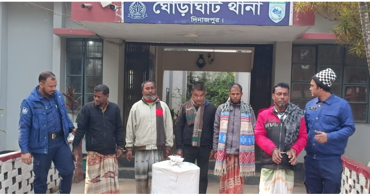 জুয়ার আসর থেকে পুলিশের ওপর হামলা, আহত ৬ পুলিশ, আটক ৫