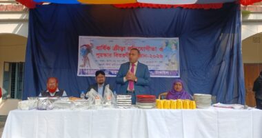 ঘাটাইলে মুকুল একাডেমির বার্ষিক ক্রীড়া প্রতিযোগিতা অনুষ্ঠিত