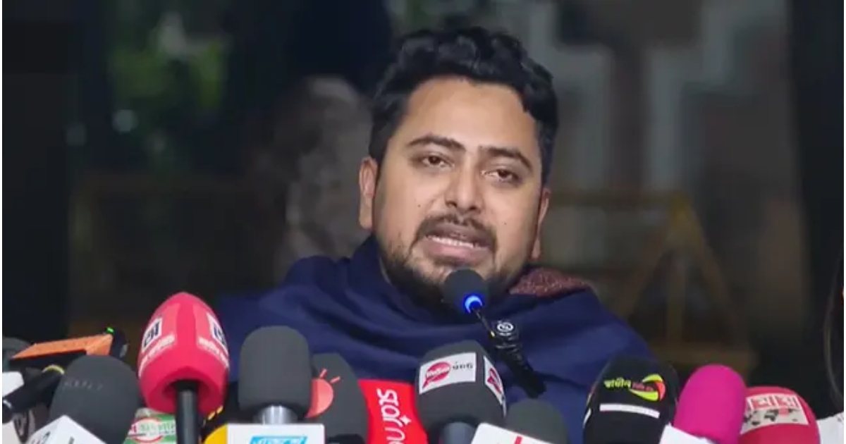 ‘ইসি যদি মনে করে দেশে একটাই দল, তারা ভুল করছে, নির্বাচন সুষ্ঠু না হলে দায় প্রধান উপদেষ্টার ওপরও আসবে’ : নাহিদ ইসলাম