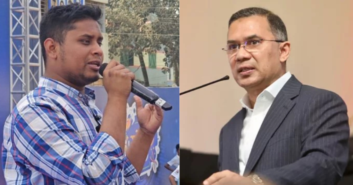 “তারেক রহমানের আয়ের উৎস,নির্বাচনি প্রচারণার অর্থ কোথা থেকে আসছে, তা নিয়ে কেন প্রশ্ন উঠছে না” : হাসানাত আবদুল্লাহ