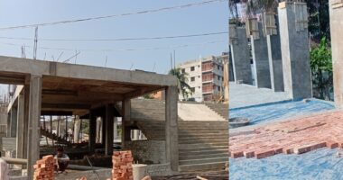 আট বছরেও শেষ হয়নি আমতলী মডেল মসজিদের নির্মাণ