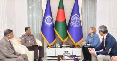 আইজিপির সঙ্গে ইউনেস্কো প্রতিনিধিদলের সৌজন্য সাক্ষাৎ