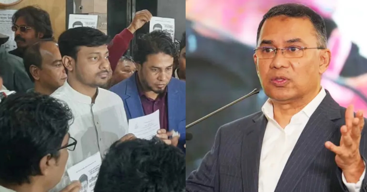 ফ্ল্যাট নির্মাণের প্রতিশ্রুতিতে নির্বাচনী আচরণ লঙ্ঘন করেছেন তারেক রহমান : নাসীরুদ্দীন পাটওয়ারী