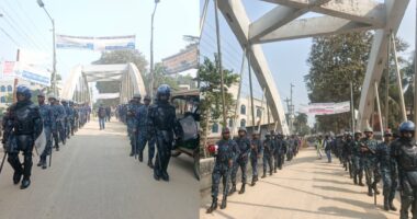 ভোলার দৌলতখানে টহল, জনসচেতনতার পাশাপাশি ফুটপাত দখলমুক্তের আহ্বান নৌবাহিনীর