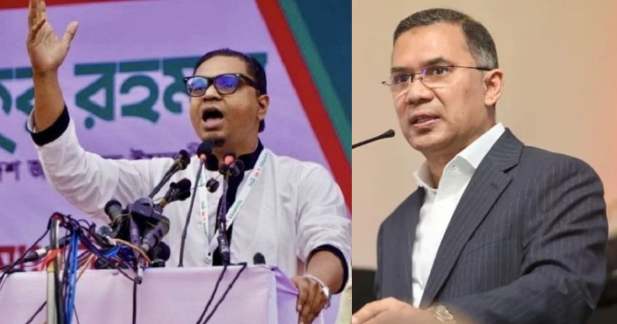 ‘দেশে আসার পূর্বে যারা দিল্লির কাছে দস্তখত দেয় তাদের কাছে বাংলাদেশ নিরাপদ নয়’ : রাশেদ প্রধান