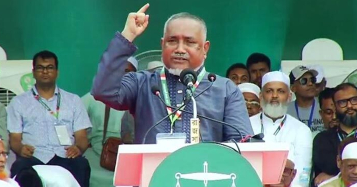 একটি দল ভারতের সঙ্গে আপস করে আবার দেশকে বিক্রি করে দিতে চায়, এদেশের যুবকরা এটা হতে দেবে না : ডা. তাহের