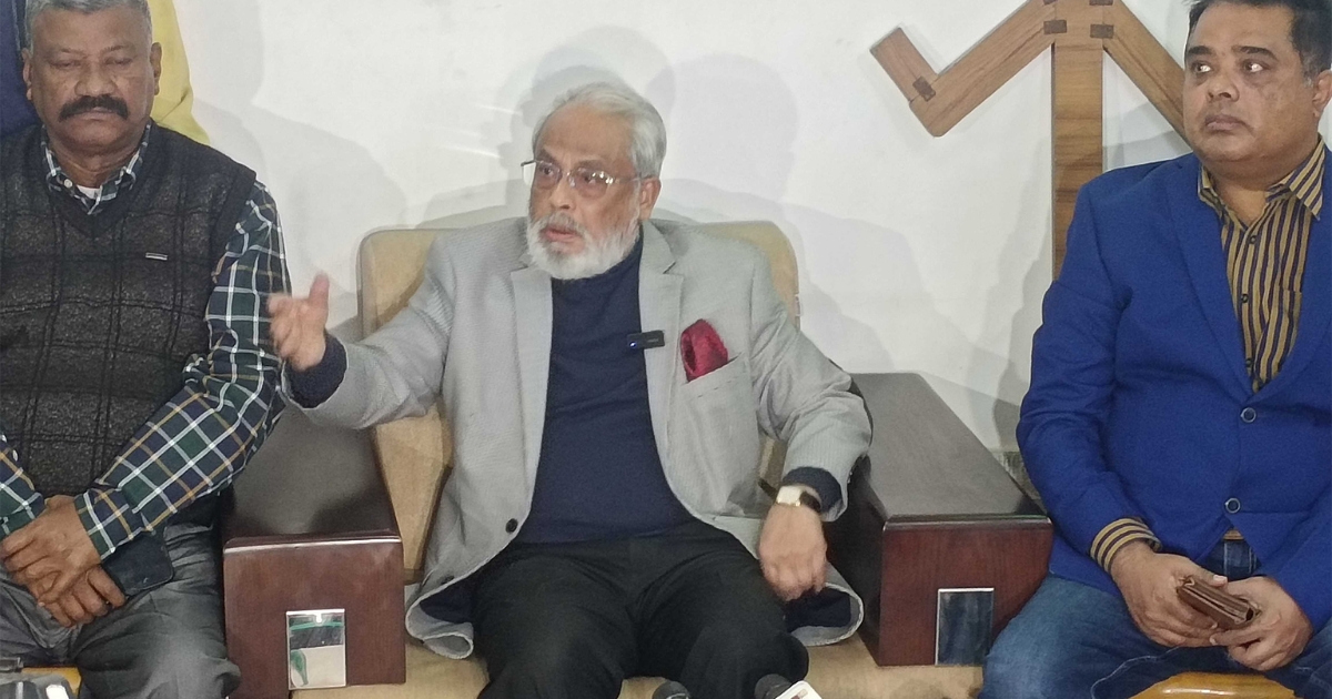 বৃহত্তর রাজনৈতিক দল আওয়ামী লীগ ভোটে না থাকা মানে, এই নির্বাচন কখনো গ্রহণযোগ্য হবে না : জিএম কাদের