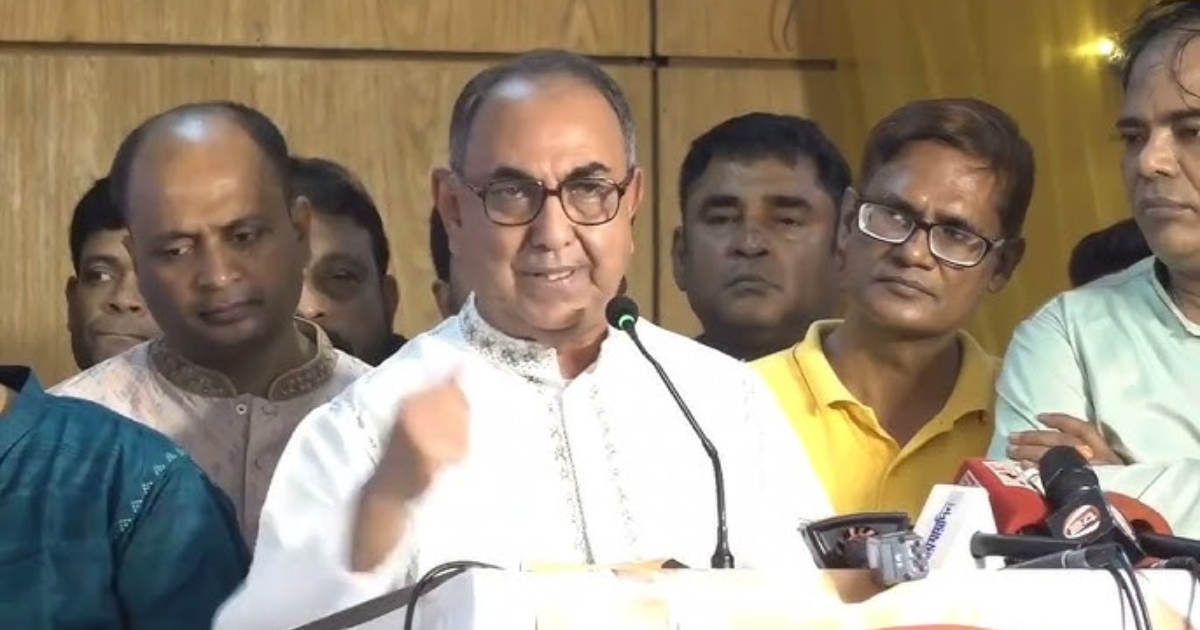 আমার আয় দেখে মাথা ঘুরে পড়ে যাইয়েন না : মির্জা আব্বাস