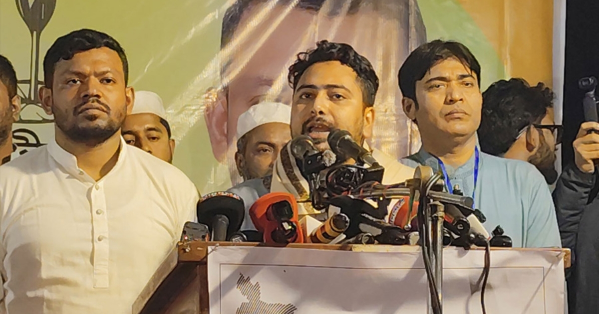 তাহাজ্জুদের পর একটি দল ভোটকেন্দ্র দখলের পাঁয়তারা করছে : নাহিদ ইসলাম