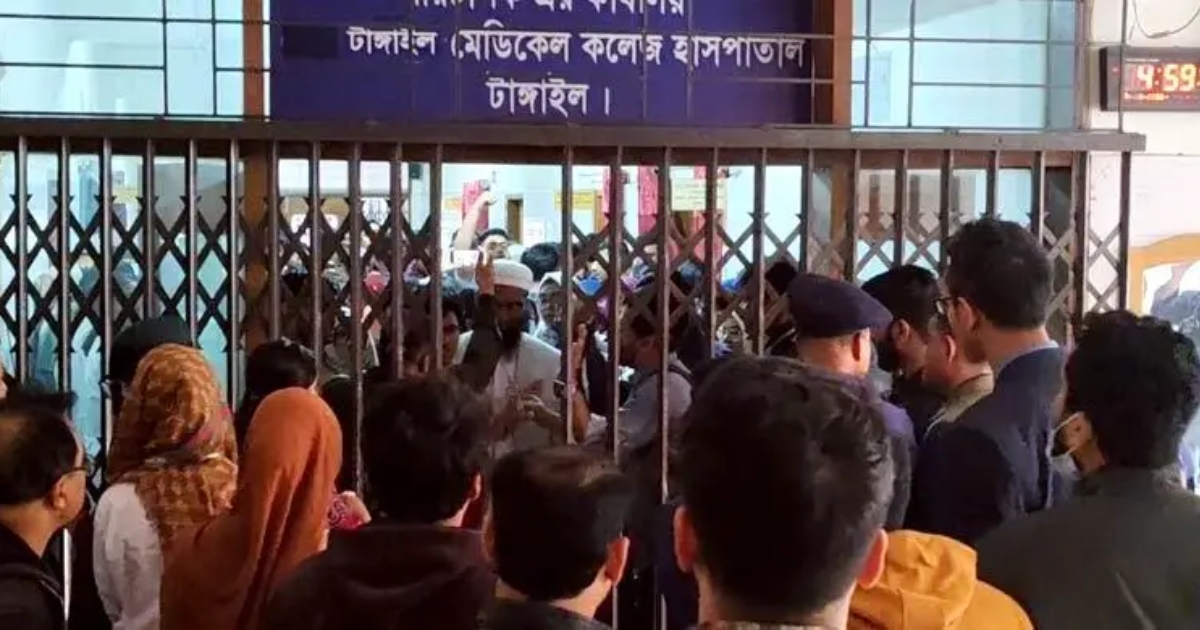 হাসপাতালের নারী ওয়াশরুমে গোপন ক্যামেরা স্থাপনে ইন্টার্ন চিকিৎসক আটক