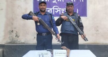 রায়পুরার চরাঞ্চলে যৌথ বাহিনীর অভিযান : আগ্নেয়াস্ত্র ও গোলাবারুদ উদ্ধার