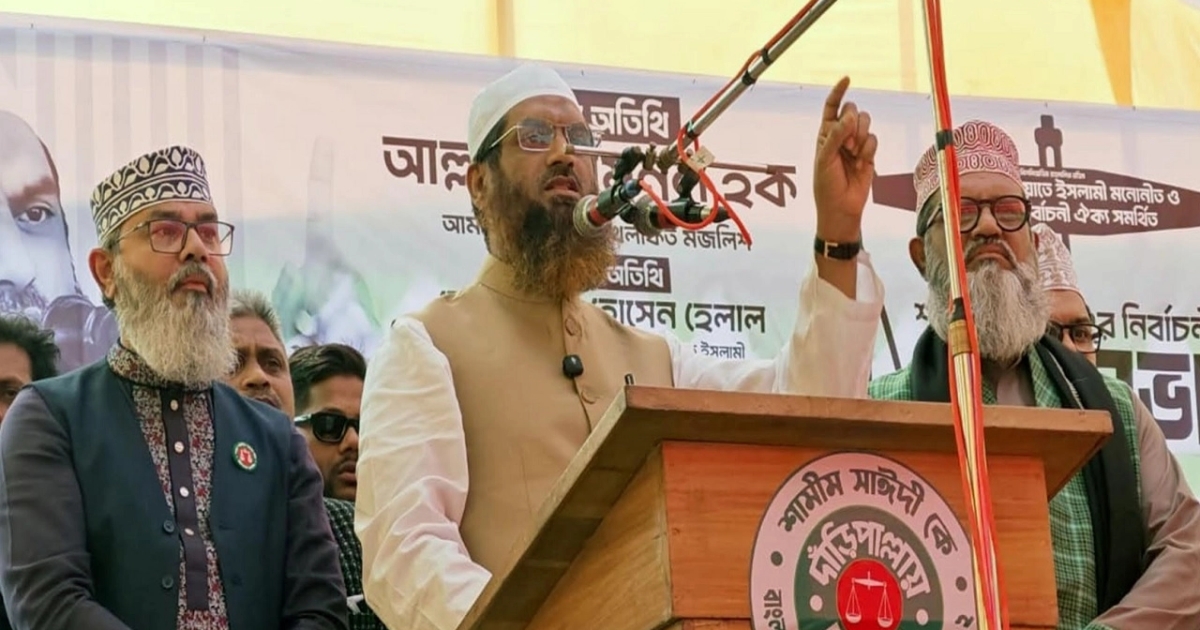 ক্ষমতায় এলে ১১ দলীয় জোট ভারতের আধিপত্য ও প্রভাব বিস্তার রুখে দেবে : মামুনুল হক