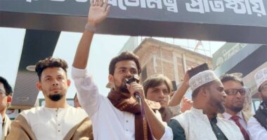 এগারো দলীয় জোট ক্ষমতায় এলে এক মাসের মধ্যে কুমিল্লা বিভাগ ও হাদি হত্যাকারীদের গ্রেপ্তার করা হবে : আসিফ মাহমুদ