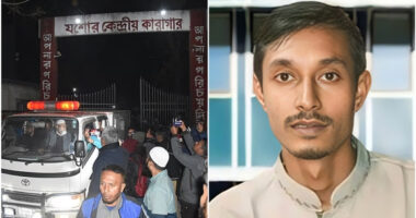 জামিনে মুক্তি পেয়ে স্ত্রী-সন্তানের কবর জিয়ারত করলেন ছাত্রলীগের সেই সাদ্দাম