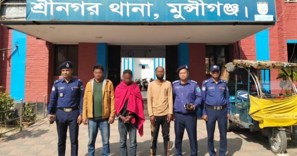 ক্লুলেস হ/ত্যা মামলার রহস্য উদঘাটন; তিন আসামি গ্রেপ্তার, ছিনতাইকৃত অটোরিকশা উদ্ধার