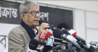 খালেদা জিয়ার চলে যাওয়ার ফলে মানুষের আবেগই ভোটে রূপ নেবে, বিপুল ভোটে বিএনপি সরকার গঠন করবে : ফখরুল