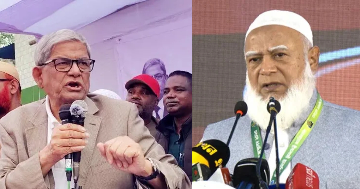 আগে মাফটা চান, বলেন ভুল করেছি, এরপর ভোট চান : মির্জা ফখরুল