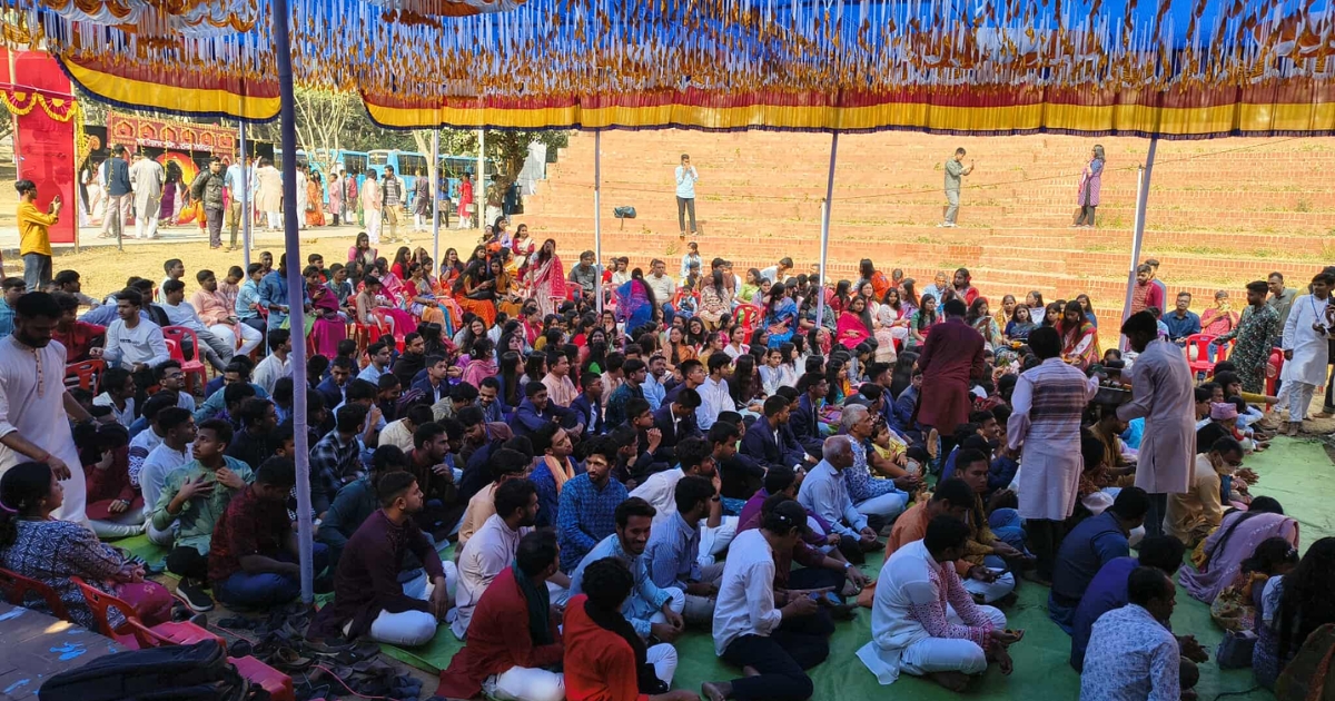 কুমিল্লা বিশ্ববিদ্যালয়ে নানা আয়োজনে উদযাপিত হলো বাণী অর্চনা