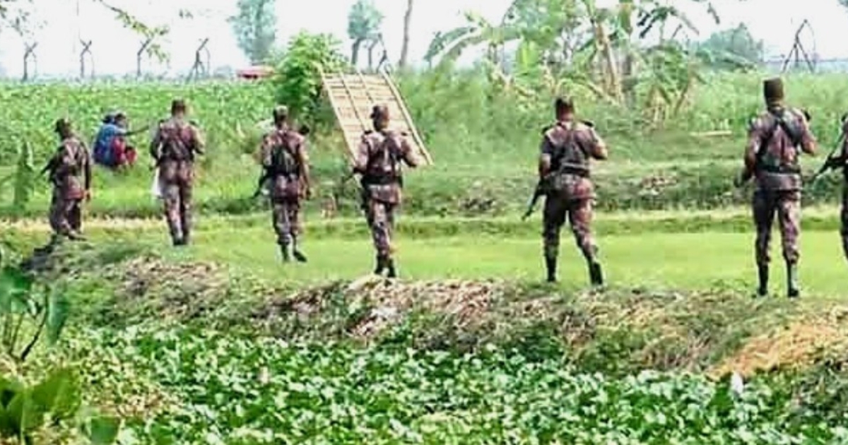 রৌমারী সীমান্ত থেকে এক বাংলাদেশি যুবক কে ধরে নিয়ে গেছে ভারতীয় বিএসএফ