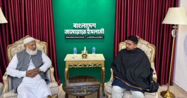 জামায়াত আমিরের সঙ্গে নাহিদ ইসলামের বিশেষ সাক্ষাৎ