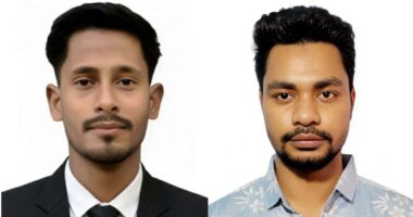 কবি নজরুল কলেজ দিনাজপুর জেলা ছাত্রকল্যাণ পরিষদের সভাপতি বরকত ও সম্পাদক মুরাদ