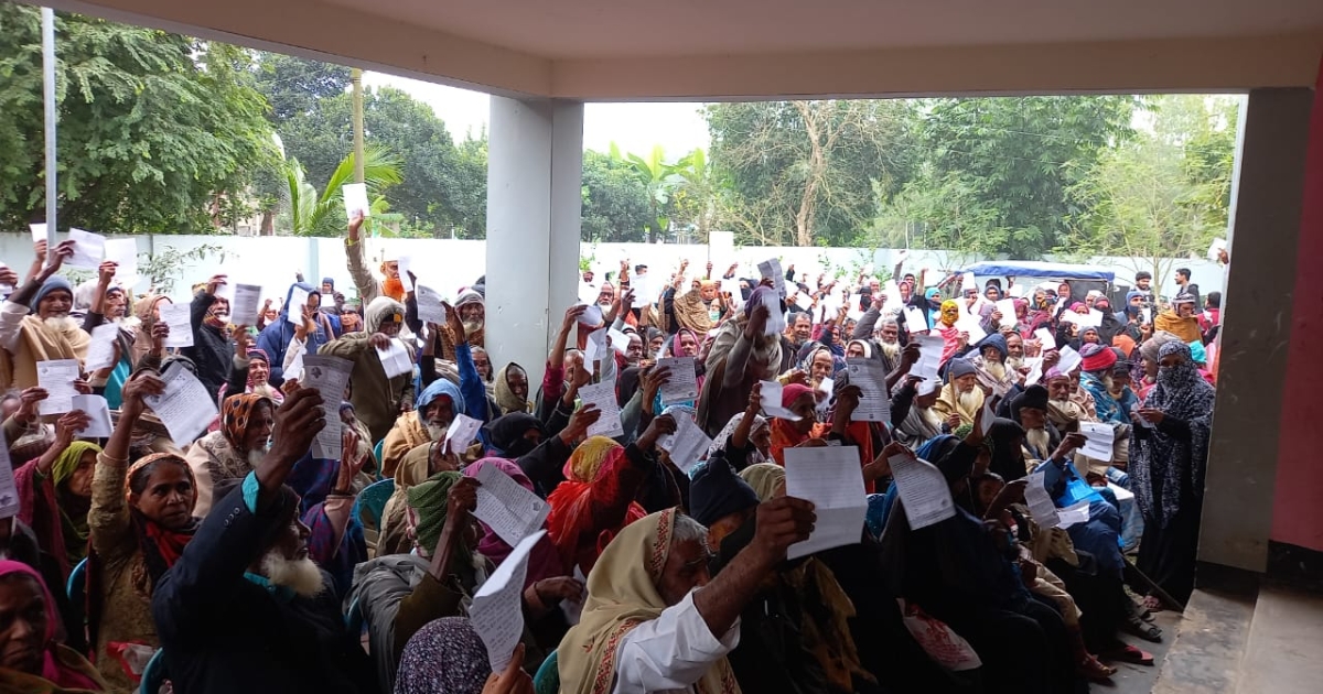 গনভোট বিষয়ে লাইভ ভেরিফিকেশন ও উঠান বৈঠক অনুষ্ঠিত  