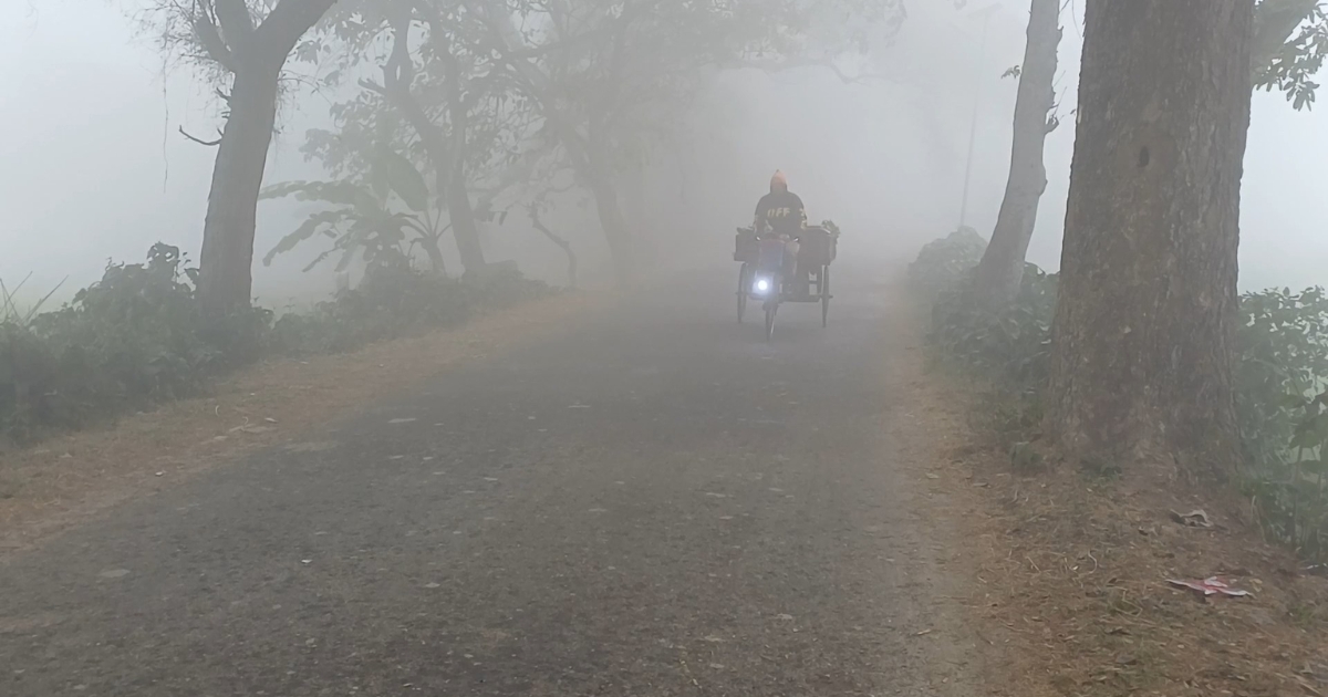 মেহেরপুরে সর্বনিম্ন তাপমাত্রা ৬ দশমিক ৯ডিগ্রি সেলসিয়াস