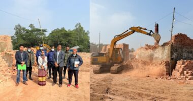 মনোহরগঞ্জে ভ্রাম্যমাণ আদালতের অভিযান উপেক্ষা করে আবারও চালু অবৈধ ইটভাটা