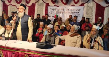 তালা জালালপুরে জামায়াতে ইসলামীর উদ্যোগে নির্বাচনী জনসভা অনুষ্ঠিত