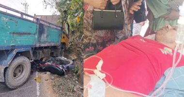 বান্দরবানে ট্রাক–বাইক মুখোমুখি সংঘর্ষ, ১ জন গুরুতর আহত