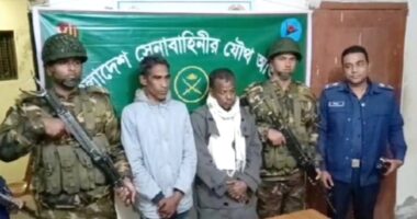 পটুয়াখালী গলাচিপায় যৌথ অভিযানে দেশি অস্ত্র ও মাদকসহ দুই মাদক ব্যবসায়ী গ্রেফতার