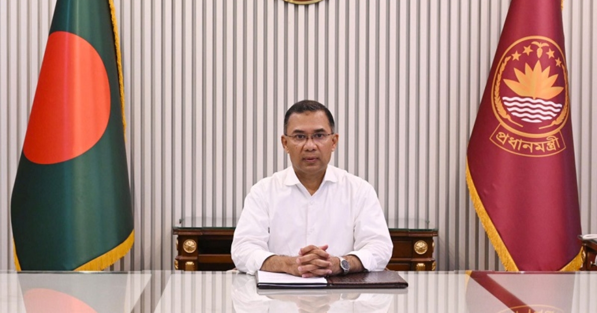 আইনের শাসনই হবে রাষ্ট্র পরিচালনার শেষ কথা: প্রধানমন্ত্রী তারেক রহমান