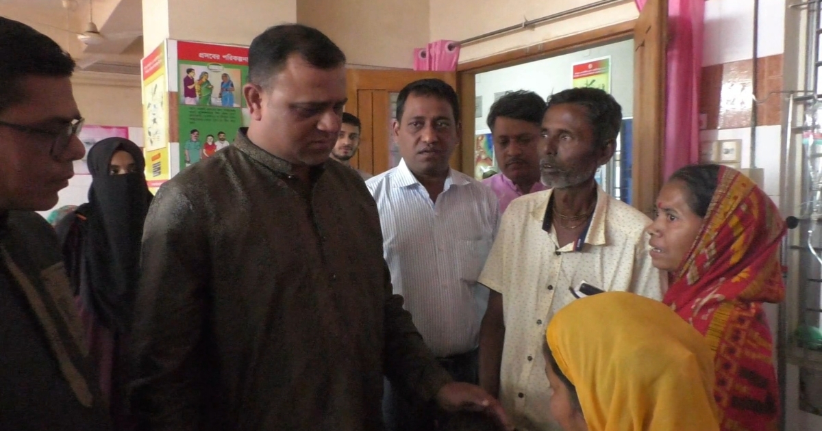 ভোলায় ধর্ষণের শিকার প্রতিবন্ধী হিন্দু নারীর পরিবারের পাশে হিন্দু বৌদ্ধ খ্রিস্টান ঐক্য ফাউন্ডেশন