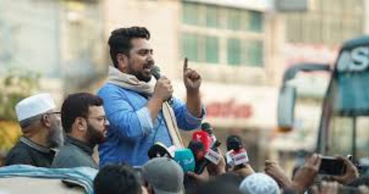 আবারও লাশের রাজনীতি শুরু করেছেন প্রতিদ্বন্দ্বীরা, লাশের ওপর দিয়ে নির্বাচনে জয়ী হতে চাচ্ছেন তারা : নাহিদ ইসলাম